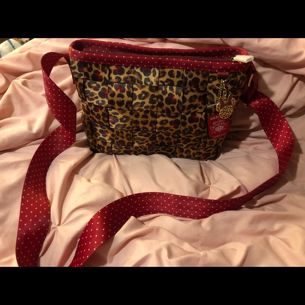 Disney Couture Harvey’s leopard Minnie Mouse CT